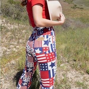 Wrangler stars and Stripes High Rise Bootcut Jeans